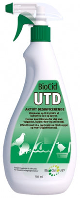 Desinfektions spray. BioCid UTD 750 ml.